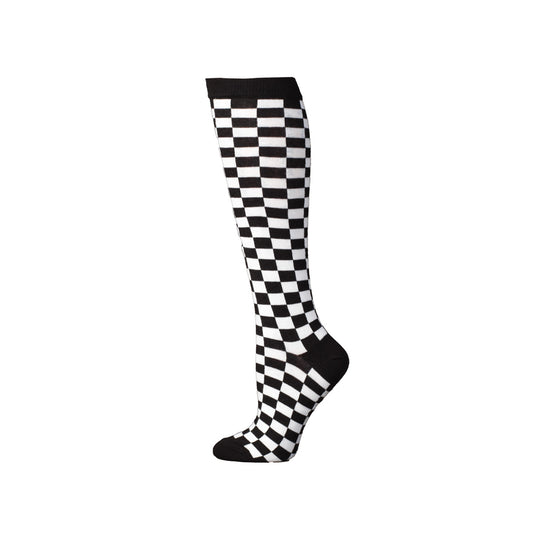 Boot Doctor Women's Checkered Over the Calf Socks