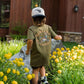 Burlebo Youth Wood Duck Short Sleeve Tee in Hunter Green