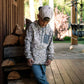 Burlebo Youth Blaze Tech Quarter Zip in Classic Deer Camo