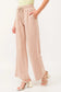 Another Love Quincy Wide Leg Warm Sand Terry Pant