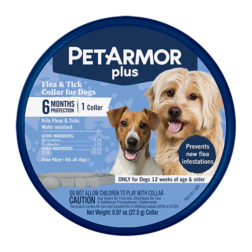 PetArmor Plus Flea & Tick Collar for Dogs
