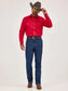 Wrangler Cowboy Cut Rigid Slim Fit Jean in Rigid Indigo