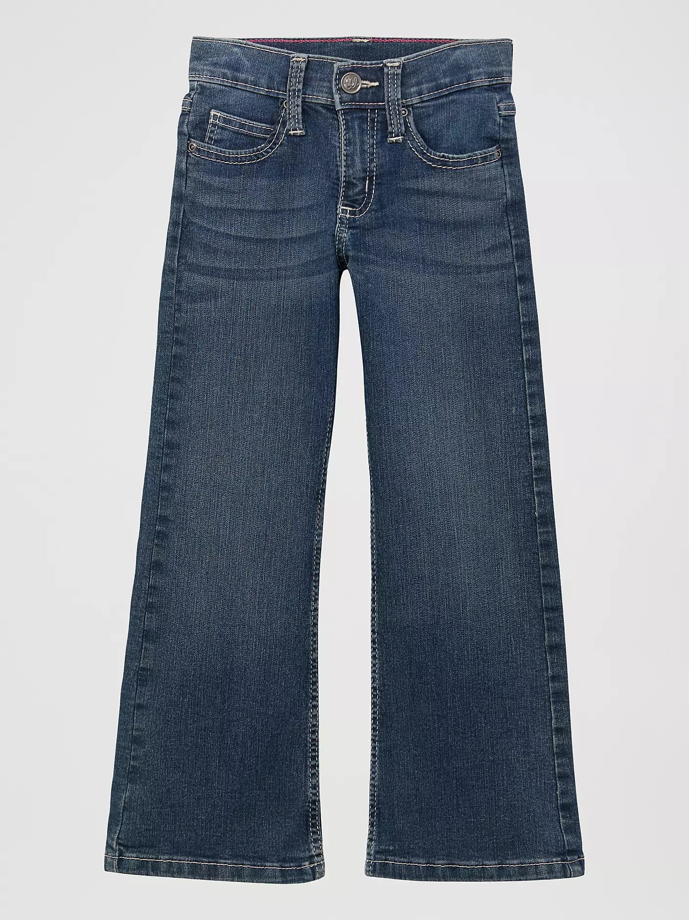 Wrangler Girl's Retro® Bootcut Jean in Dark Blue