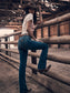 Wrangler Retro Mae Mid Rise Bootcut Jean in Nadia