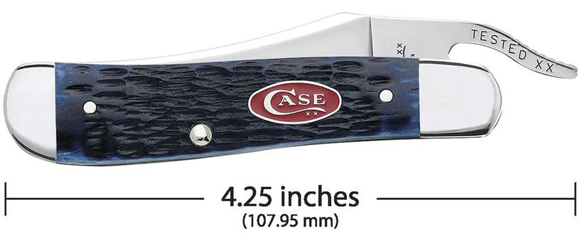 Case Rogers Jig Navy Blue Bone RussLock