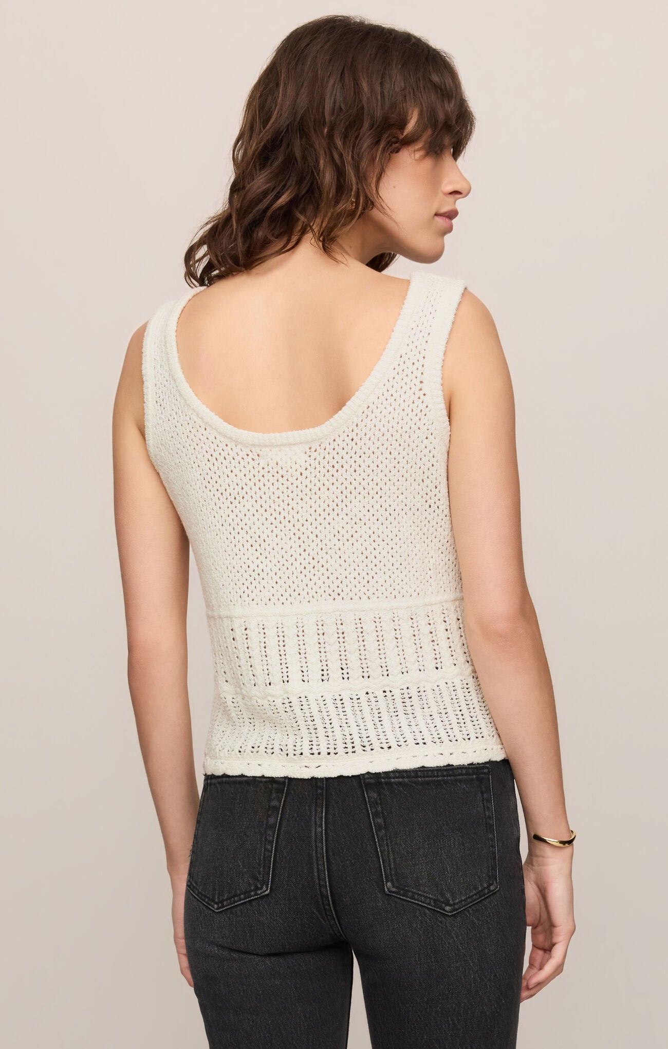 Z Supply Solano Crochet Tank in Cloud