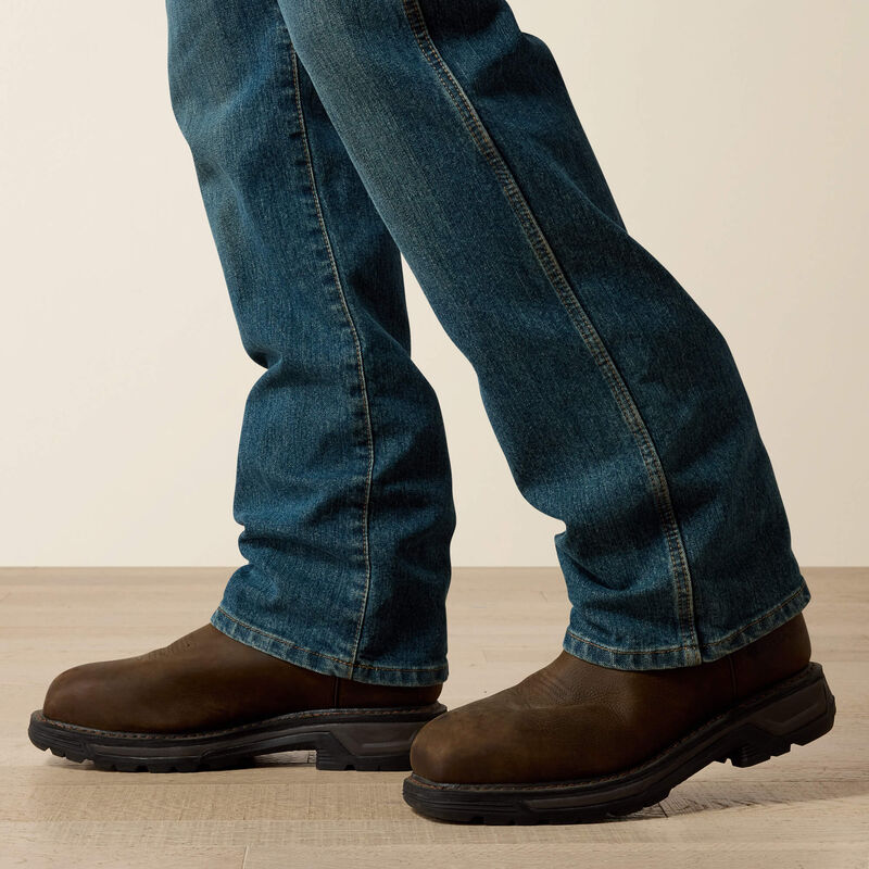 Ariat Rebar M4 Relaxed DuraStretch Basic Boot Cut Jean in Carbine