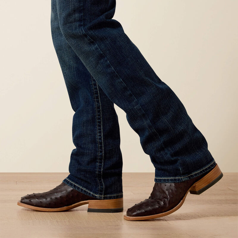 Ariat M4 Low Rise Stretch Adkins Boot Cut Jean in Turnout