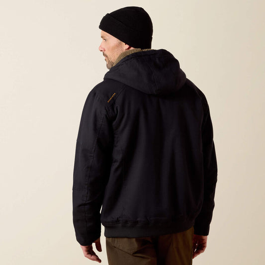 Ariat Men's Black Rebar DuraCanvas Jacket