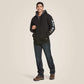 Ariat Men's Rebar Black All-Weather Full Zip Hoodie