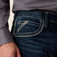 Ariat M5 Slim Stretch Coltrane Stackable Straight Leg Jean in Nightingale