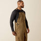 Ariat Rebar DuraCanvas Stretch Insulated Bib in Field Khaki