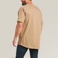 Ariat Rebar Cotton Strong T-Shirt in Khaki