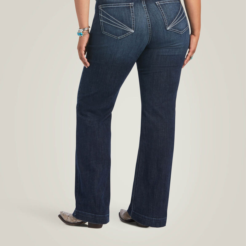 Ariat Women's Trouser Perfect Rise Aisha Wide Leg Jean
