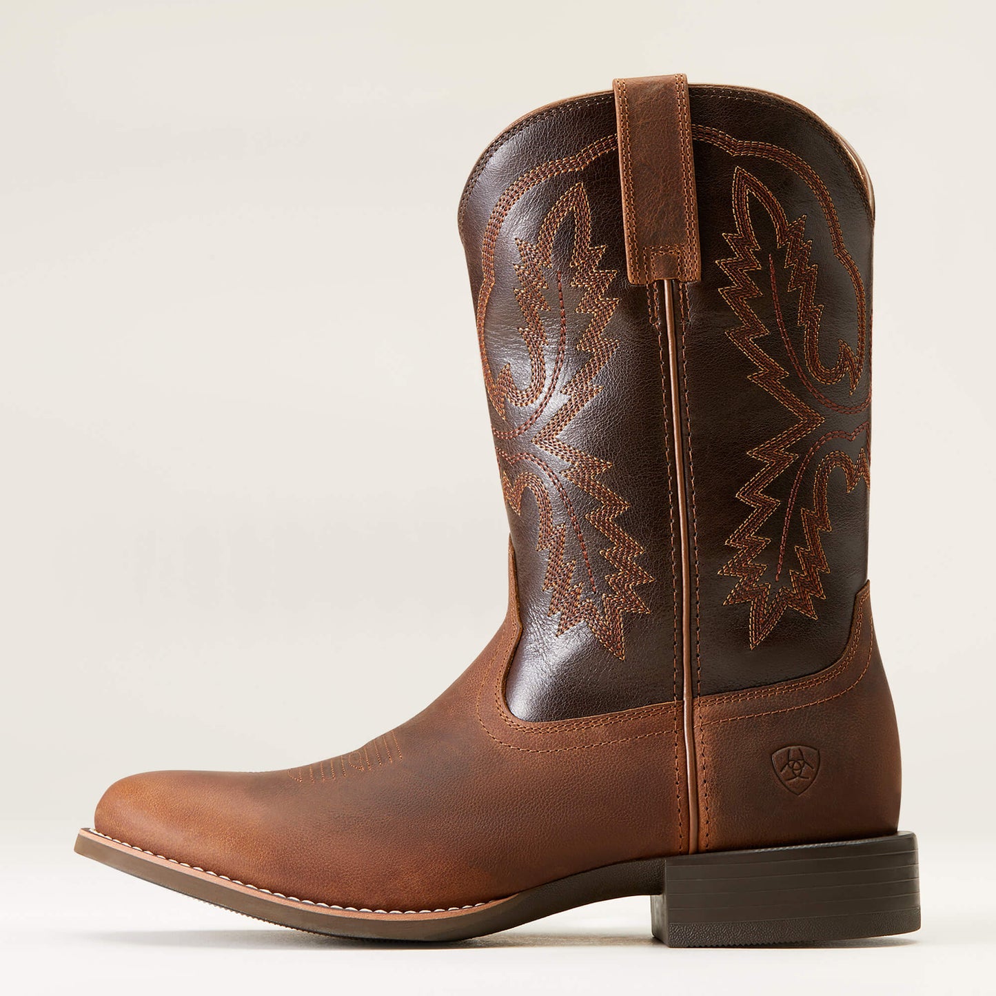 Ariat Men's Stratten Sorrel Punch Cowboy Boot