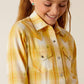 Ariat Girl's Glenrock Shirt in Cactus