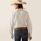 Ariat Kirby Stretch Shirt in Steer Garden