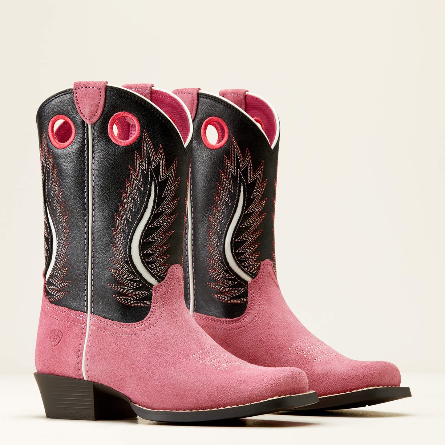 Ariat Futurity Fort Worth Haute Pink Suede Western Boot