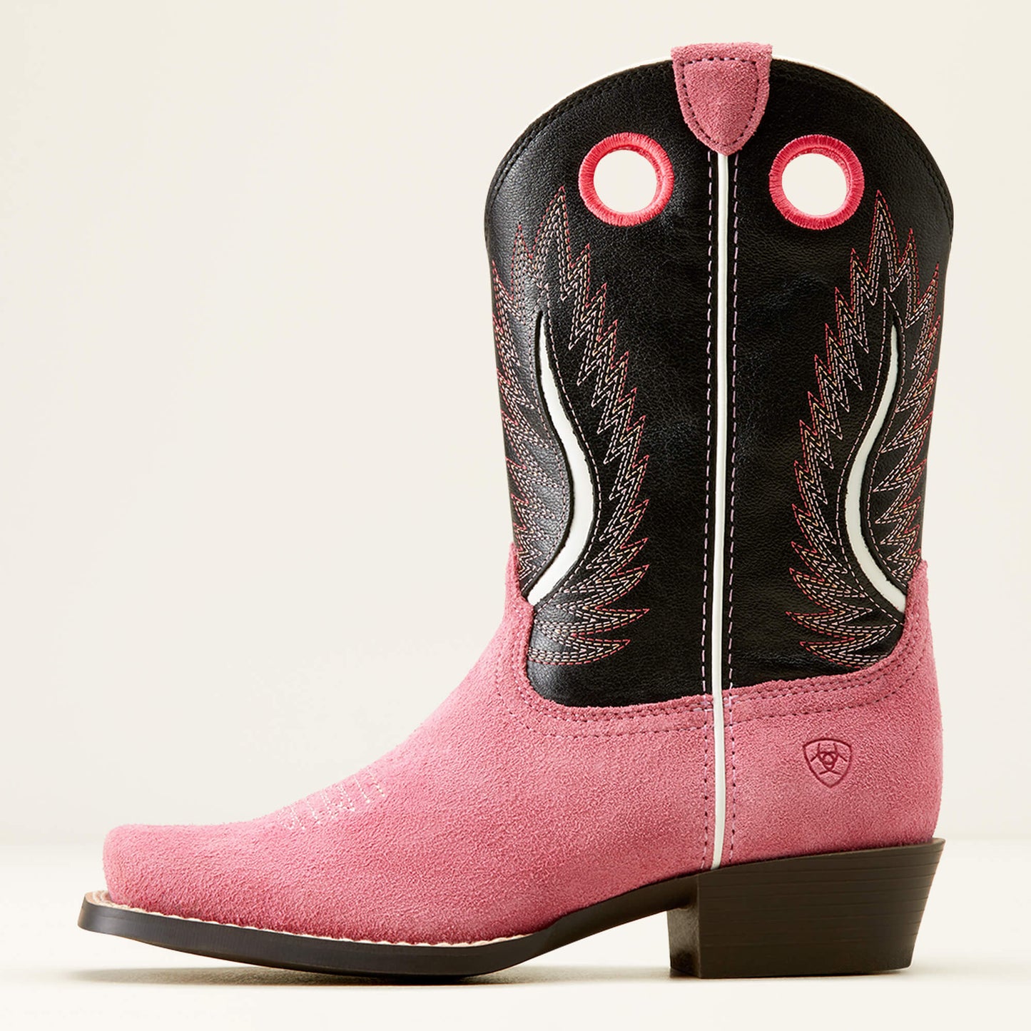 Ariat Futurity Fort Worth Haute Pink Suede Western Boot