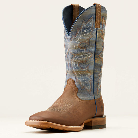 Ariat Men's Loco Brown/Cloud Blue Standout Cowboy Boot
