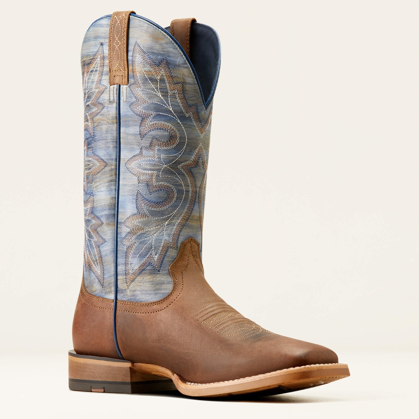 Ariat Men's Loco Brown/Cloud Blue Standout Cowboy Boot