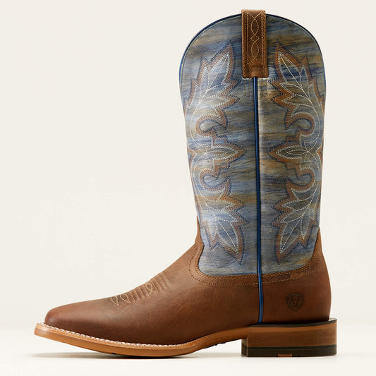 Ariat Men's Loco Brown/Cloud Blue Standout Cowboy Boot