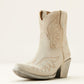 Ariat Women's Chandler Western Boot in Cloud White Suede