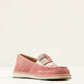 Ariat Women's Azalea Suede/Baby Pink Serape Cruiser Shoe