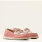 Ariat Women's Azalea Suede/Baby Pink Serape Cruiser Shoe