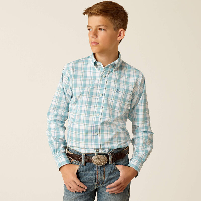 Ariat Kid's Pro Series Edward Classic Fit Shirt