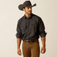 Ariat Men's Black Rinse Denim Shirt