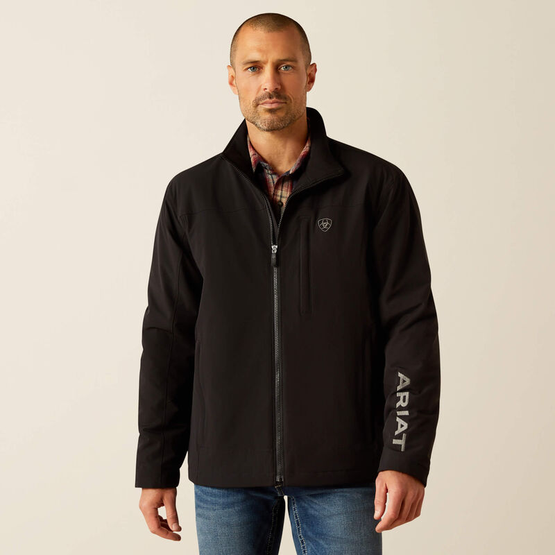 Ariat Men's Black Pioneer StretchShell Jacket