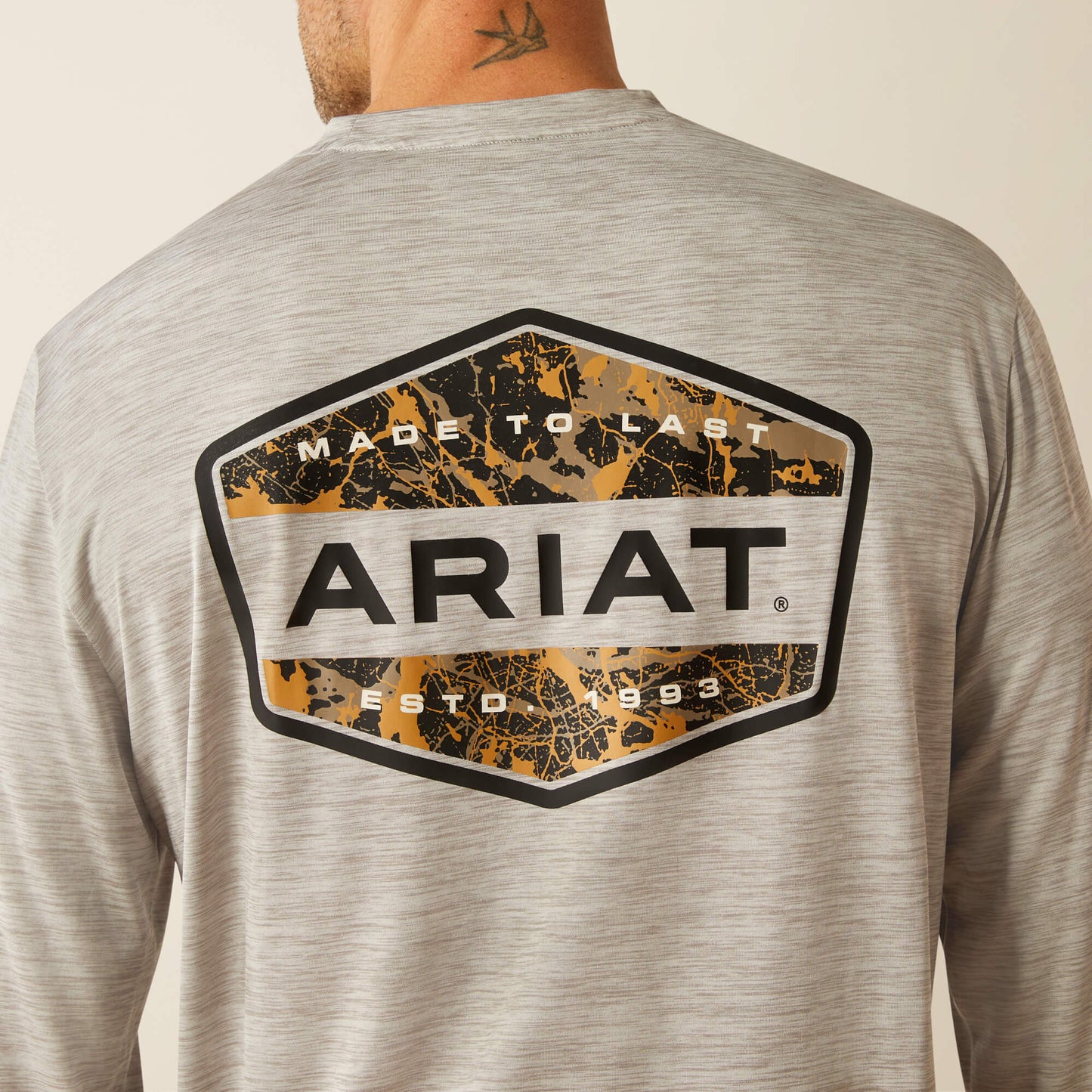 Ariat Men's Charger Muddy Shield Long Sleeve Tee