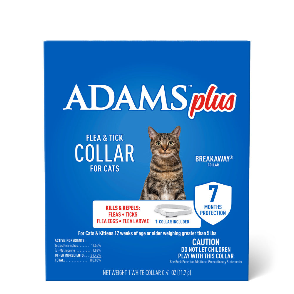 ADAMS Plus Flea & Tick Collar for Cats