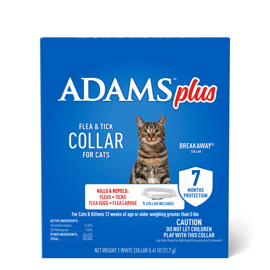 ADAMS Plus Flea & Tick Collar for Cats