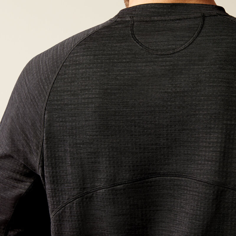 Ariat Black Rebar Gridwork Crewneck T-Shirt