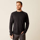 Ariat Black Rebar Gridwork Crewneck T-Shirt