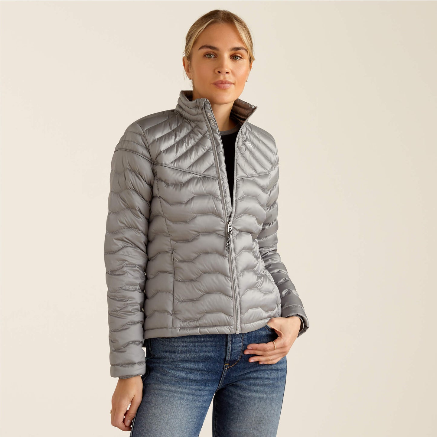 Ariat Women's Iridescent Ultimate Grey Ideal Down Jacket