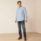 Ariat Men's Blue Memphis Modern Fit Shirt