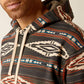 Ariat Men's Brindle Color Block Hoodie