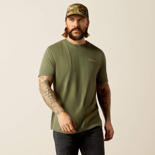 Ariat Men's Surplus Green Duck Tee