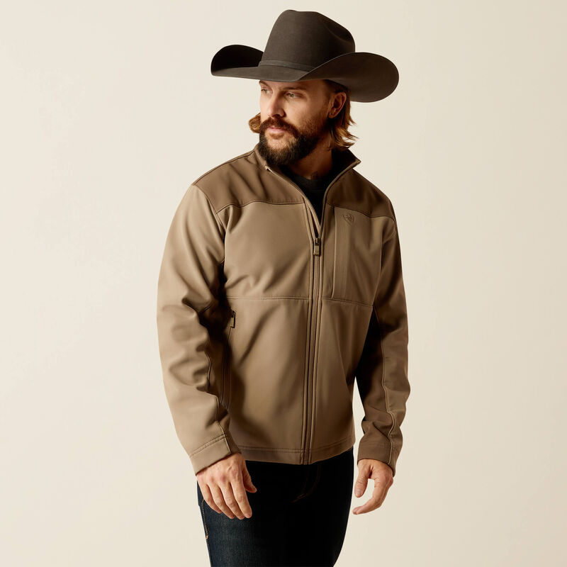 Ariat Wyatt Softshell Jacket in Brindle