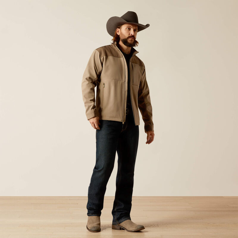 Ariat Wyatt Softshell Jacket in Brindle