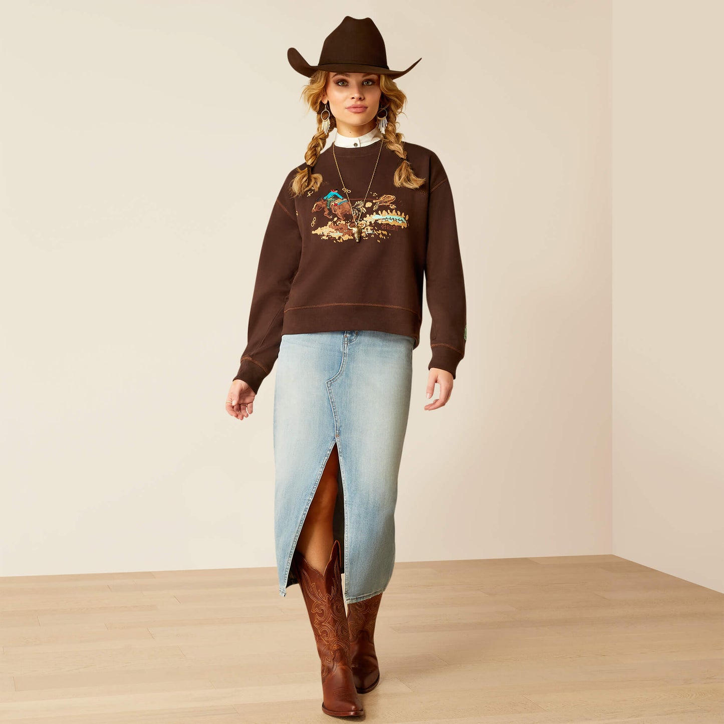 Ariat Women's Mole Riata Sweatshirt