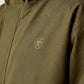 Ariat Rebar Stormshell Logo Waterproof Jacket in Beetle/Deep Lichen