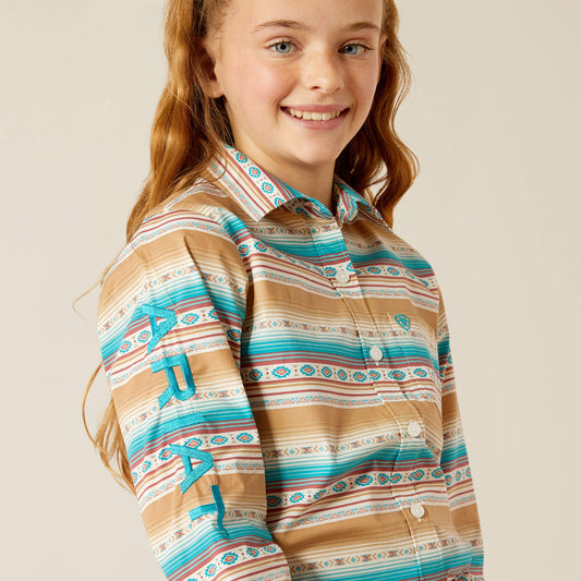 Ariat Girl's Fallon Serape Team Kirby Shirt