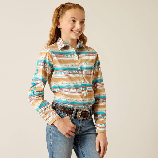 Ariat Girl's Fallon Serape Team Kirby Shirt