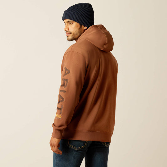 Ariat Men's Rebar Coffee Bean Graphic Hoodie