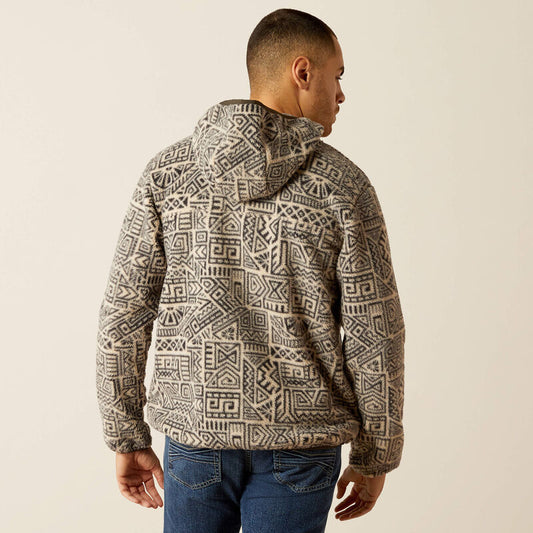 Ariat Light Brindle Polar Bear Fleece Hoodie