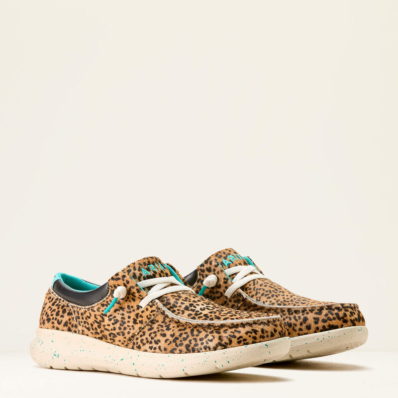 Ariat Women's Hilo Hair on Cheetah Print Shoe